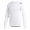 ADIDAS Gents Climawarm Crew Baselayer White -Golf Clothing Shop P CY9291WHITEGENTSAW18 L