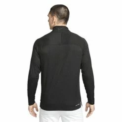 Nike Gents Dri-FIT ADV Vapor ½ Zip Top Black - Dark Smoke Grey - Black (010) -Golf Clothing Shop P DH0982NIKEGENTSTOPBLACK010GENTS 1 L