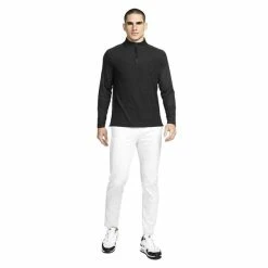 Nike Gents Dri-FIT ADV Vapor ½ Zip Top Black - Dark Smoke Grey - Black (010) -Golf Clothing Shop P DH0982NIKEGENTSTOPBLACK010GENTS 5 L