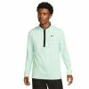 Nike Gents Dri-FIT Victory Heather ½ Zip Top Mint Foam (379) -Golf Clothing Shop P DH1261NIKETOPMINTFOAM379GENTS L