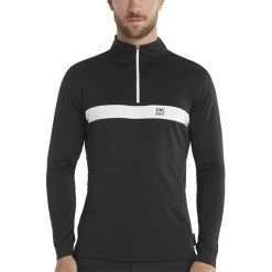 DKNY Gents Tournament ¼ Zip Top Black -Golf Clothing Shop P DKG0011DKNYGENTSTOURNAMENTZIPTOPBLACK 2 L