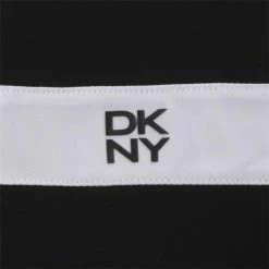 DKNY Gents Tournament ¼ Zip Top Black -Golf Clothing Shop P DKG0011DKNYGENTSTOURNAMENTZIPTOPBLACK 5 L
