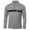 DKNY Gents Tournament ¼ Zip Top Silver -Golf Clothing Shop P DKG0011DKNYGENTSTOURNAMENTZIPTOPSILVER L
