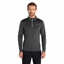 DKNY Gents Union Street Mid Layer Charcoal Marl 10 DKNY Gents Union Street Mid Layer Charcoal Marl -Golf Clothing Shop P DKG0013DKNYMIDLAYERCHARCOALMARLGENTS 2 L
