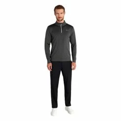 DKNY Gents Union Street Mid Layer Charcoal Marl 12 DKNY Gents Union Street Mid Layer Charcoal Marl -Golf Clothing Shop P DKG0013DKNYMIDLAYERCHARCOALMARLGENTS 4 L
