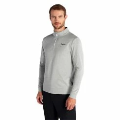 DKNY Gents Union Street Mid Layer Silver Marl -Golf Clothing Shop P DKG0013DKNYMIDLAYERSILVERMARLGENTS 2 L