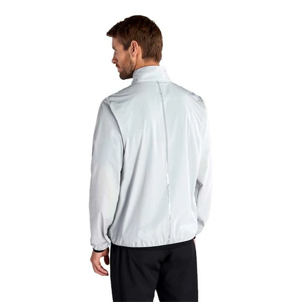 DKNY Gents Full Zip Windbreaker Silver 6 DKNY Gents Full Zip Windbreaker Silver - Image 4