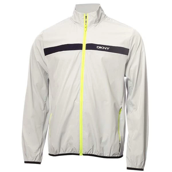 DKNY Gents Full Zip Windbreaker Silver 3 DKNY Gents Full Zip Windbreaker Silver