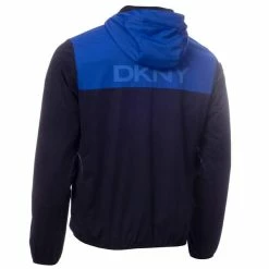 DKNY Gents Downpour Full Zip Jacket Navy - Cobalt 9 DKNY Gents Downpour Full Zip Jacket Navy - Cobalt -Golf Clothing Shop P DKG0015DKNYJACKETNAVYCOBALTGENTS 1 L