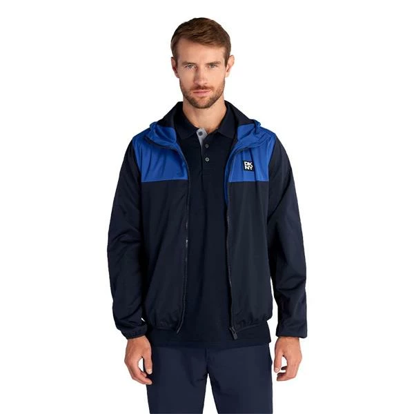 DKNY Gents Downpour Full Zip Jacket Navy - Cobalt 6 DKNY Gents Downpour Full Zip Jacket Navy - Cobalt - Image 4