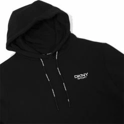 DKNY Gents Harlem Hoodie Black -Golf Clothing Shop P DKS0011DKNYGENTSHARLEMHOODIEBLACK 4 L