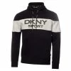 DKNY Gents South Street Colour Block Hoodie Black -Golf Clothing Shop P DKS0013DKNYHOODIEBLACKGENTS L