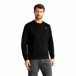 DKNY Gents Harlem Badge Sweatshirt Black 10 DKNY Gents Harlem Badge Sweatshirt Black -Golf Clothing Shop P DKS0016DKNYSWEATSHIRTBLACKGENTS 2 L