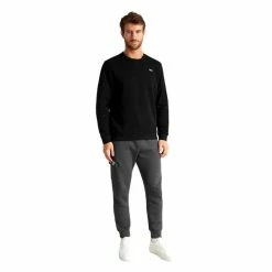 DKNY Gents Harlem Badge Sweatshirt Black 12 DKNY Gents Harlem Badge Sweatshirt Black -Golf Clothing Shop P DKS0016DKNYSWEATSHIRTBLACKGENTS 4 L