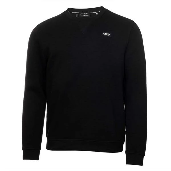 DKNY Gents Harlem Badge Sweatshirt Black 3 DKNY Gents Harlem Badge Sweatshirt Black