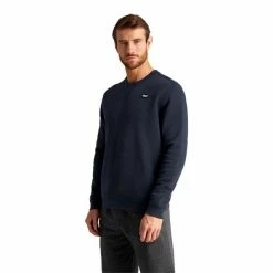 DKNY Gents Harlem Badge Sweatshirt Navy -Golf Clothing Shop P DKS0016DKNYSWEATSHIRTNAVYGENTS 2 L