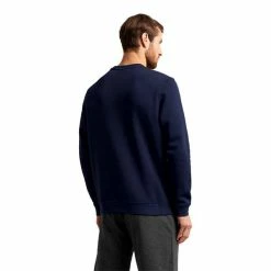 DKNY Gents Harlem Badge Sweatshirt Navy -Golf Clothing Shop P DKS0016DKNYSWEATSHIRTNAVYGENTS 3 L
