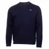 DKNY Gents Harlem Badge Sweatshirt Navy -Golf Clothing Shop P DKS0016DKNYSWEATSHIRTNAVYGENTS L