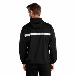 DKNY Gents Downwind ¼ Zip Jacket Black -Golf Clothing Shop P DKSMS22019DKNYGENTSDOWNWINDZIPJKTBLACK 3 L