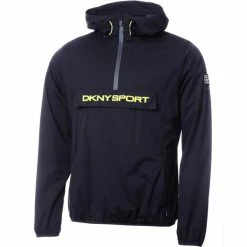 DKNY Gents Downwind ¼ Zip Jacket Navy