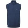 Farah Gents Clint ¼ Zip Gilet Regatta Blue -Golf Clothing Shop P FHTOP1059FARAHGENTSCLINTZIPGILETREGATTABLUE L