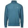 Farah Gents Tisdale ¼ Zip Top Teal Hue -Golf Clothing Shop P FHTOP1062FARAHGENTSTISDALEZIPTOPTEALHUE L