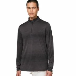 Oakley Gents Contender ½ Zip Top Blackout Heather -Golf Clothing Shop P FOA401920OAKLEYGENTSCONTENDERZIPTOPBLKHEATH09G 2 L
