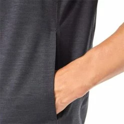 Oakley Gents Gravity Range Vest Blackout Heather -Golf Clothing Shop P FOA403097OAKLEYVESTBLACKOUTHEATHER09GGENTS 5 L