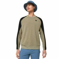 Oakley Gents Micro Range Rc Crew Uniform Green -Golf Clothing Shop P FOA403461OAKLEYTOPUNIFORMGREENGENTS 3 L