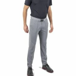 Galvin Green Gents Nigel V8+ Trousers Grey Melange -Golf Clothing Shop P G1180GGGENTSNIGELV8PLUSTROUSERSGREYMELANGE 2 L