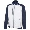 Galvin Green Gents Lyle Jacket White - Navy (13) -Golf Clothing Shop P G1221GALVINGREENWHITENAVYGENTS L