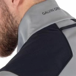 Galvin Green Gents Lyle Jacket Sharkskin - Black -Golf Clothing Shop P G1221GGGENTSLYLEJACKETSHARKSKINBLACK 4 L