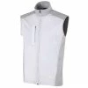 Galvin Green Gents Lion Bodywarmer White - Cool Grey -Golf Clothing Shop P G1224GALVINGREENBODYWARMERWHITECOOLGREYGENTS L