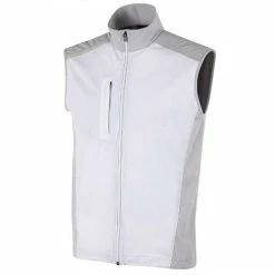 Galvin Green Gents Lion Bodywarmer White - Cool Grey