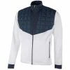 Galvin Green Gents Damian Insula Jacket White - Navy -Golf Clothing Shop P G1241GGGENTSDAMIANINSULAJKTWHITENAVY L