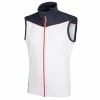 Galvin Green Gents Davon Insula Vest White - Navy - Orange (15) 1 Galvin Green Gents Davon Insula Vest White - Navy - Orange (15) -Golf Clothing Shop P G1244GALVINGREENVESTWHITENAVYORANGEGENTS L
