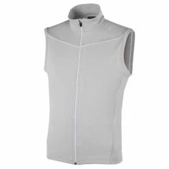 Galvin Green Gents Davon Insula Vest Cool Grey - White