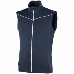 Galvin Green Gents Davon Insula Vest Navy - White
