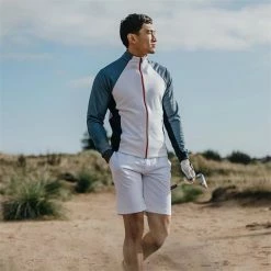 Galvin Green Gents Donald Insula Jacket White - Navy - Orange (13) 9 Galvin Green Gents Donald Insula Jacket White - Navy - Orange (13) -Golf Clothing Shop P G1345GALVINGREENJACKETWHITENAVYORANGE13GENTS 2 L