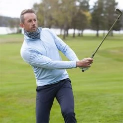 Galvin Green Gents Drake Pullover Blue Bell -Golf Clothing Shop P G7832GGGENTSDRAKEPULLOVERBLUEBELL 3 L