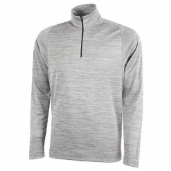 Galvin Green Gents Dixon 1/4 Zip Insula Lite Light Grey
