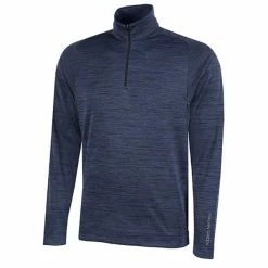 Golf Clothing Shop 44 Galvin Green Gents Dixon 1/4 Zip Insula Lite Navy