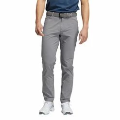 ADIDAS Gents Go-To Five-Pocket Pants Grey Three -Golf Clothing Shop P GM0057ADIDASPANTSGREY3GENTS 2 L