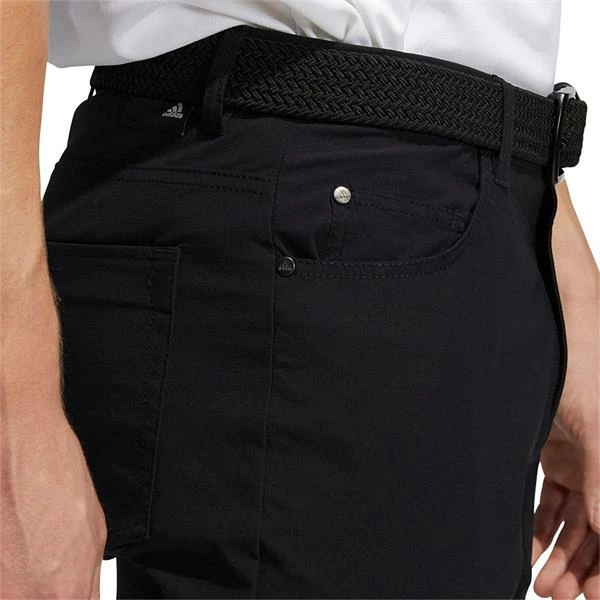 ADIDAS Gents Go-To Five-Pocket Pants Black 8 ADIDAS Gents Go-To Five-Pocket Pants Black - Image 6