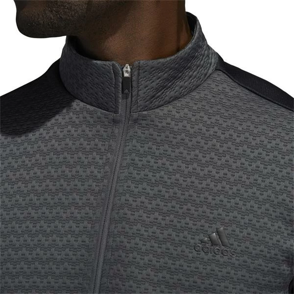 ADIDAS Gents Cold Rdy ¼ Zip Pullover Black 7 ADIDAS Gents Cold Rdy ¼ Zip Pullover Black - Image 5