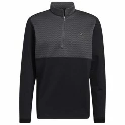 ADIDAS Gents Cold Rdy ¼ Zip Pullover Black