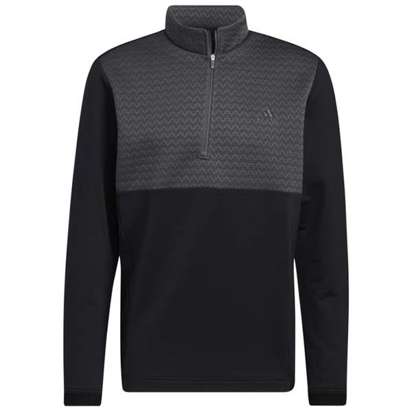 ADIDAS Gents Cold Rdy ¼ Zip Pullover Black 3 ADIDAS Gents Cold Rdy ¼ Zip Pullover Black