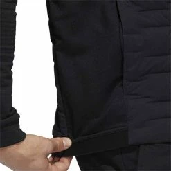 ADIDAS Gents Frost Guard Full-Zip Padded Vest Black -Golf Clothing Shop P H50988ADIDASVESTBLACKGENTS 5 L