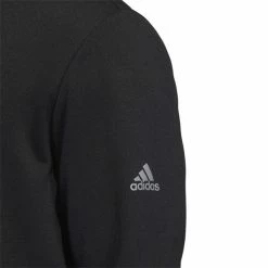 ADIDAS Gents Lightweight ¼ Zip Top Black -Golf Clothing Shop P H54060ADIGENTSLTWGTTOPBLACK 3 L