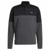 ADIDAS Gents DWR Colorblock ¼ Zip Sweatshirt Grey Six 2 ADIDAS Gents DWR Colorblock ¼ Zip Sweatshirt Grey Six -Golf Clothing Shop P HF6527ADIDASSWEATSHIRTGREY6GENTS L